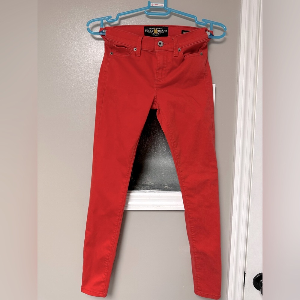 Red LuckyBrand pants 0/25